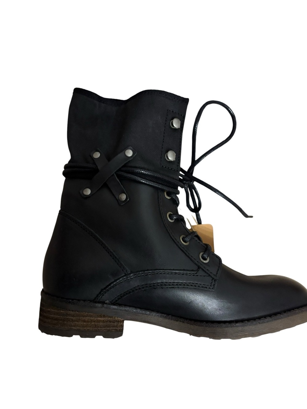 Palladium Black Leather Combat Boots EU 37 🖤